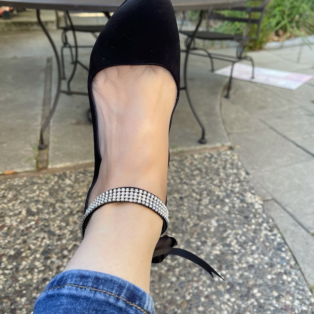 Black heels